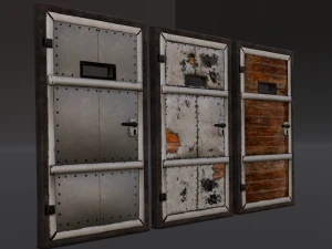 3 Doors 3D Model