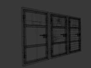 3 Doors 3D Model