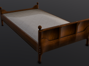 Bed Modelo 3D