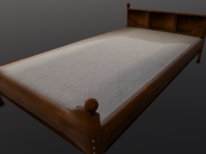 Bed Modelo 3D