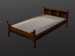 Bed Modelo 3D