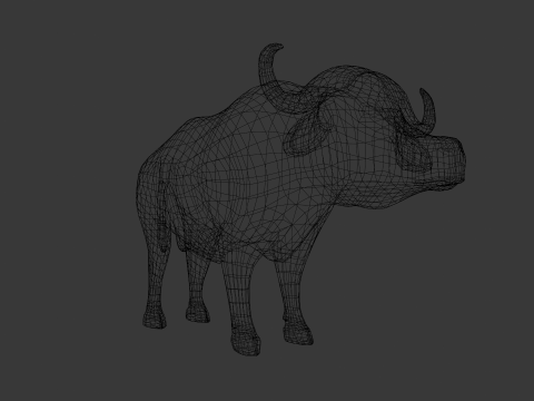Buffalo Modello 3D