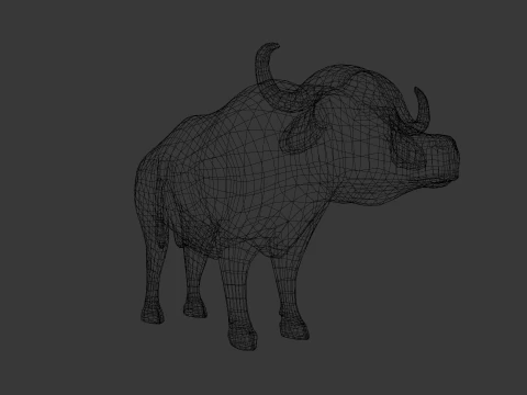 Buffalo 3D Model