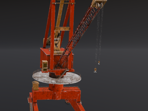 Crane 3D Model