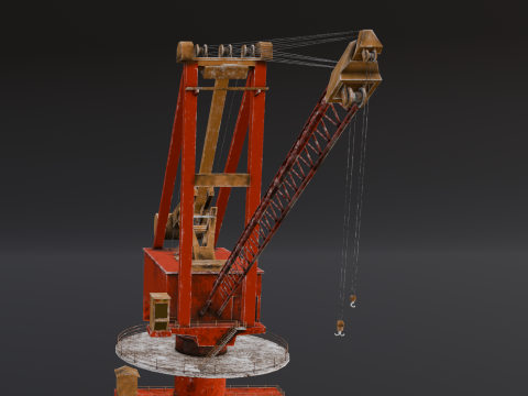 Crane 3D Model