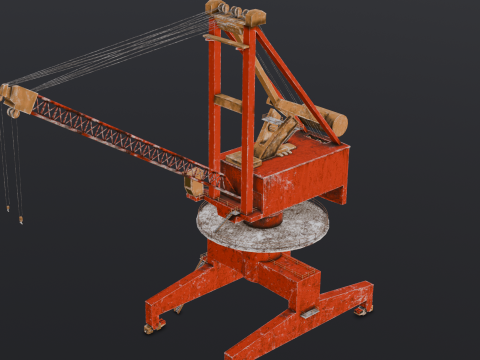 Crane 3D Model