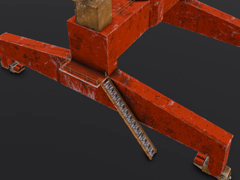 Dźwig Model 3D