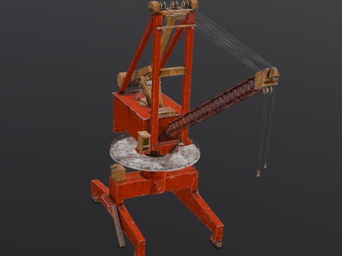 Crane 3D Model