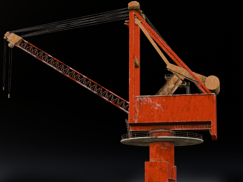Crane 3D Model