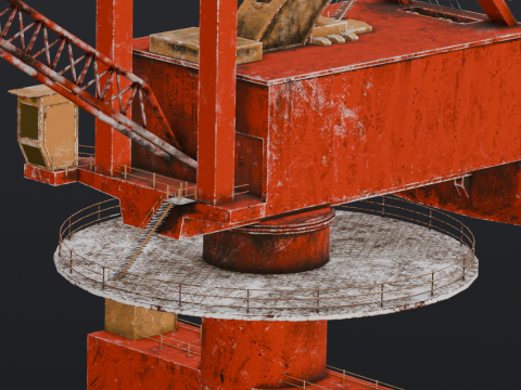 Crane 3D Model