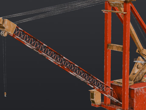 Crane 3D Model