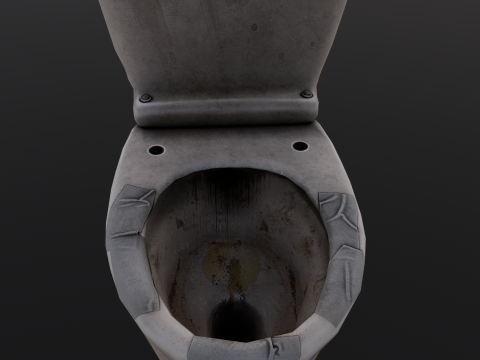 Dirty Toilet 3D Модель