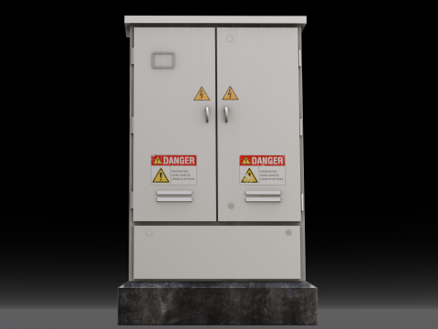 Electric Box Modelo 3D