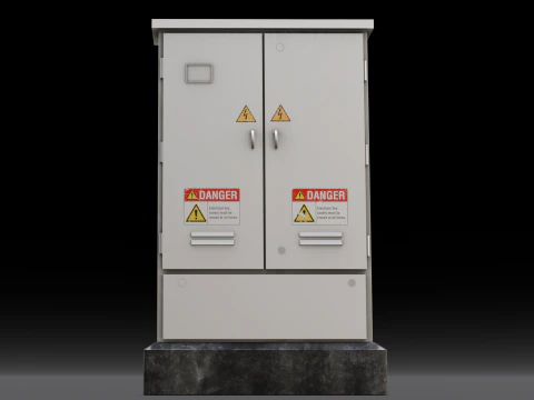 Electric Box 3D Model