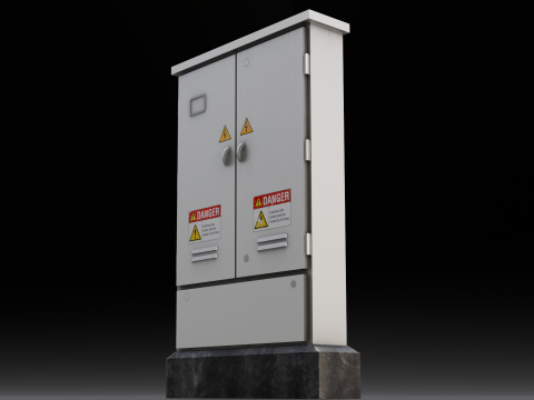 Electric Box Modelo 3D