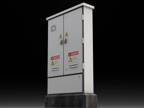 Electric Box 3D Model