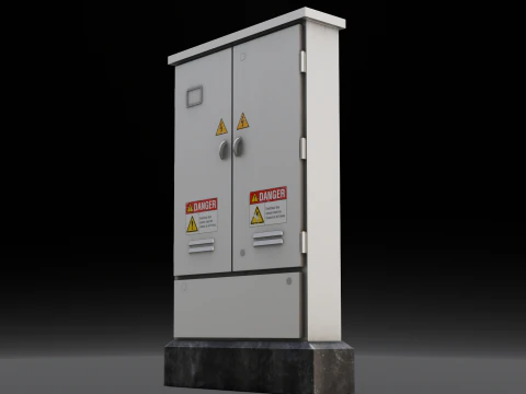 Electric Box 3D Model