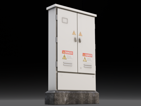Electric Box Modelo 3D