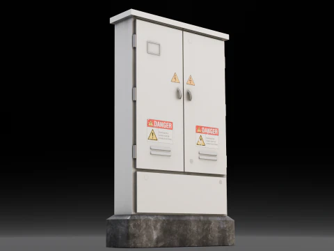 Electric Box 3D Model