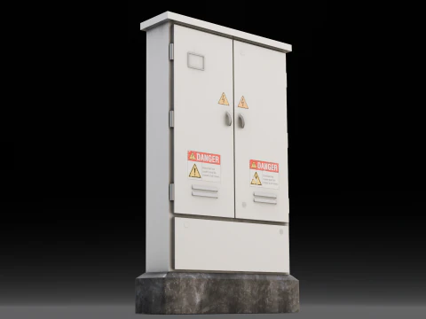 Electric Box 3D Model