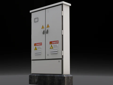 Electric Box 3D Model