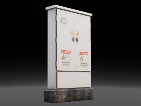 Electric Box Modelo 3D