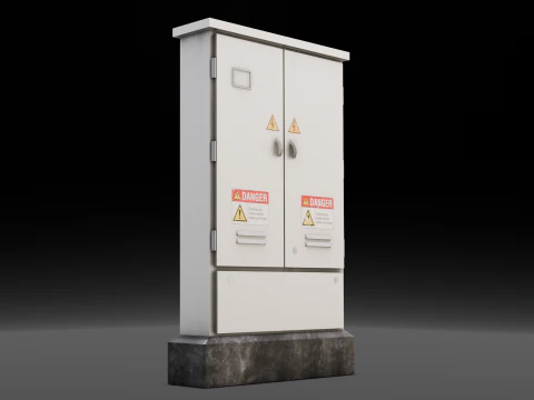 Electric Box 3D Model