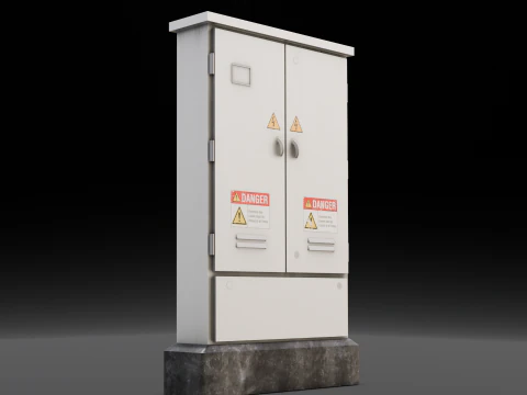 Electric Box 3D Model