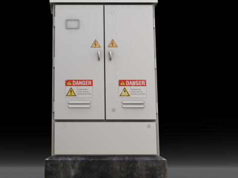 Electric Box Modelo 3D