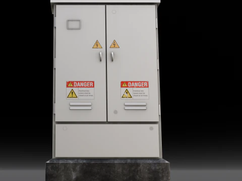 Electric Box 3D Model