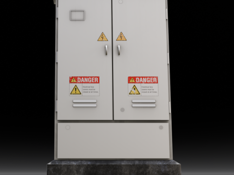 Electric Box Modelo 3D