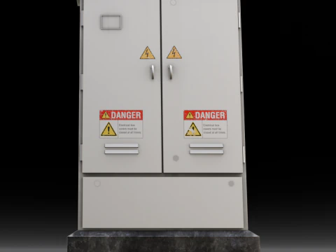 Electric Box 3D Model