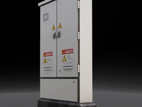 Electric Box 3D Model