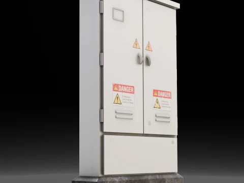 Electric Box 3D Model