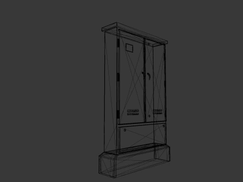 Electric Box 3D Model
