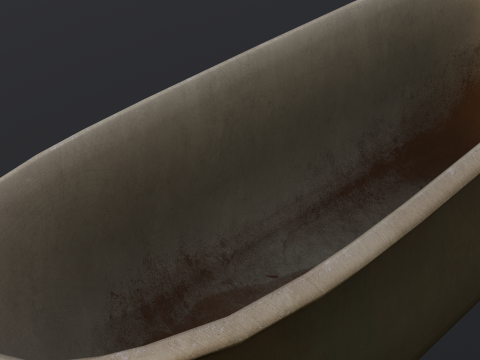 Rusted Lock and Key 3D Model