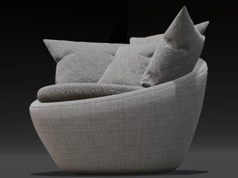 Modern Sofa 3D Модель