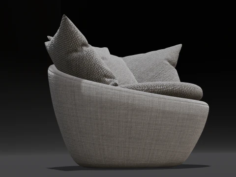 Modern Sofa 3D Model