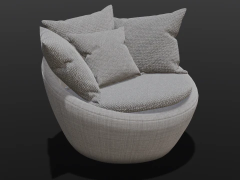 Modern Sofa 3D Model