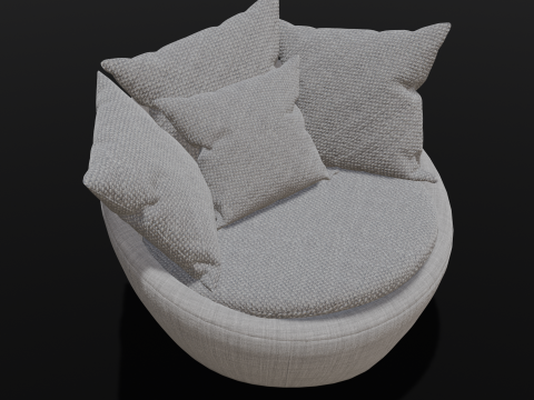 Modern Sofa 3D Модель