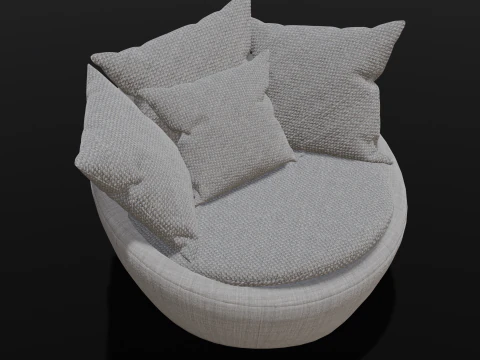 Modern Sofa 3D Model