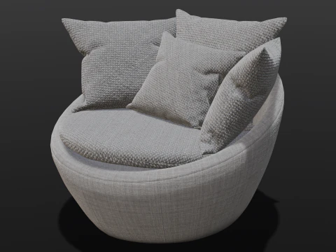 Modern Sofa 3D Model
