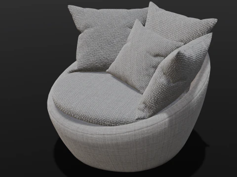 Modern Sofa 3D Model