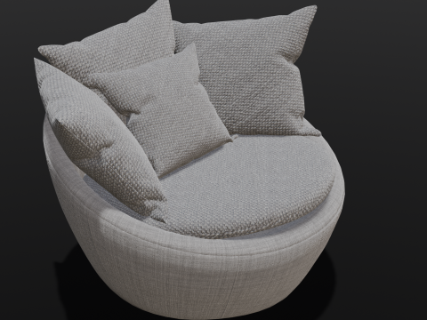 Modern Sofa 3D Модель
