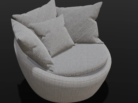 Modern Sofa 3D Model