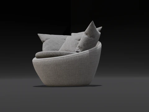Modern Sofa 3D Model