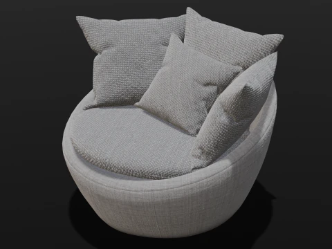 Modern Sofa 3D Model