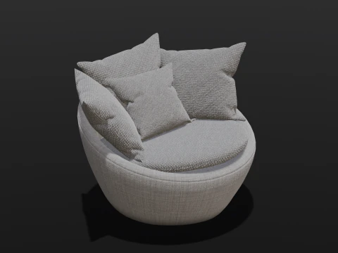 Modern Sofa 3D Model