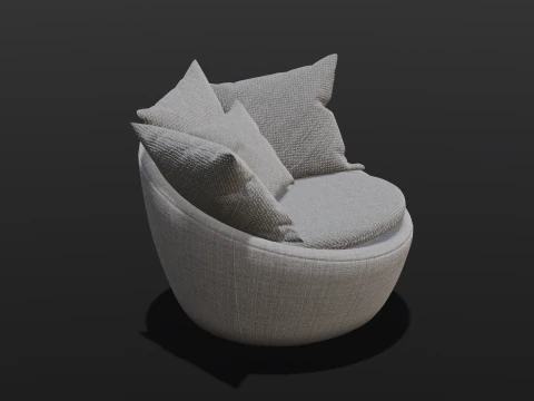 Modern Sofa 3D Model