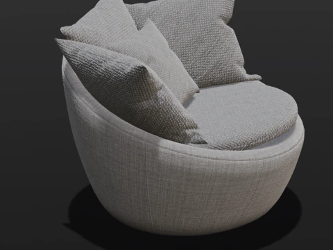 Modern Sofa 3D Model